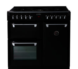 STOVES  Richmond 900DFT Dual Fuel Range Cooker - Black